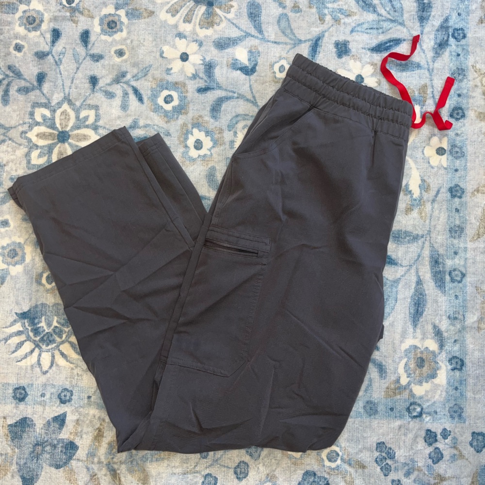 Charcoal Figs Scrub Pants